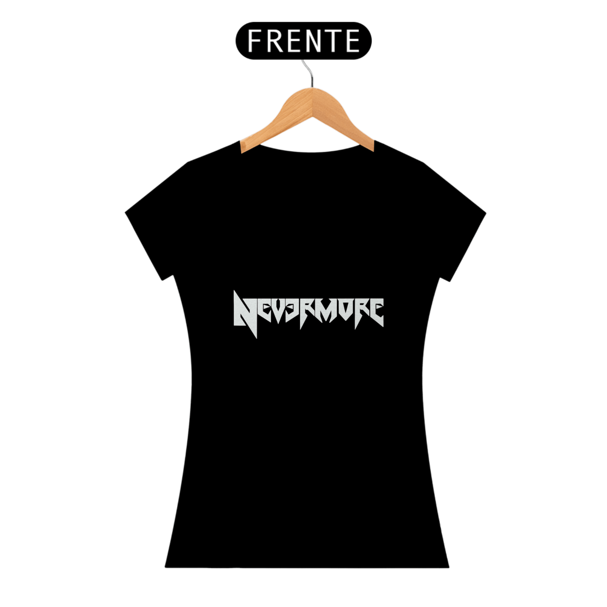 Nome do produto: NEVERMORE - BABY LOOK