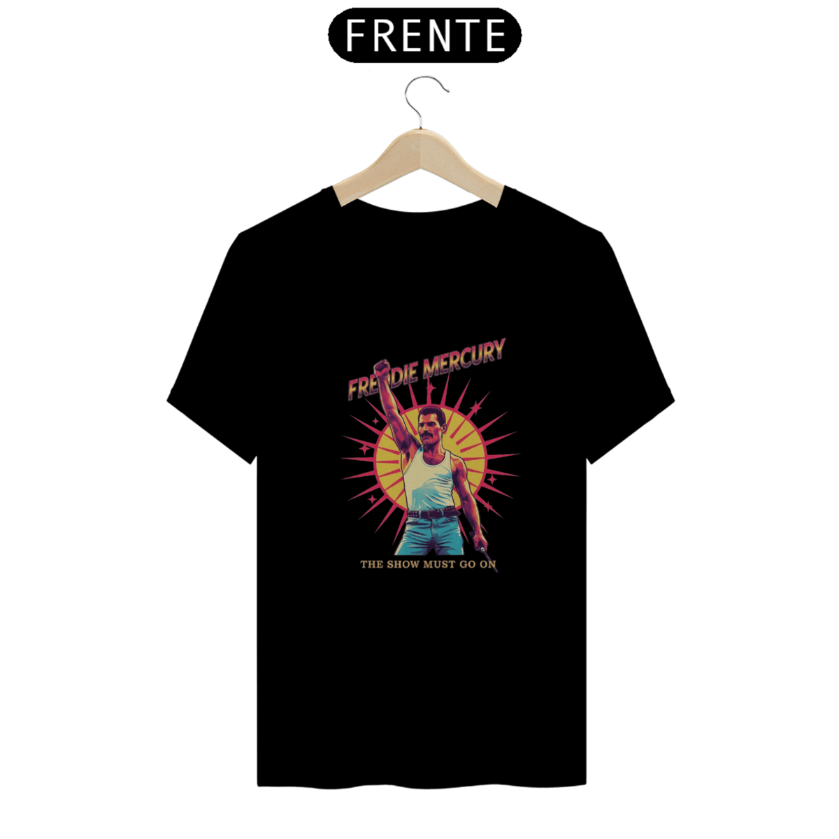 Nome do produto: FREDDIE MERCURY - CAMISETA
