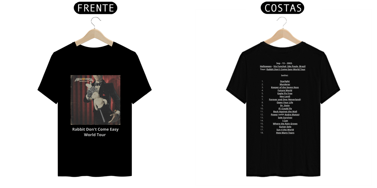 Nome do produto: HELLOWEEN - RABBIT TOUR