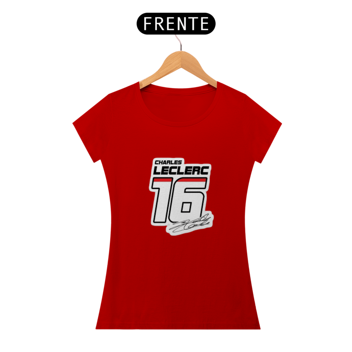 Nome do produto: CHARLES LECLERC - BABY LOOK