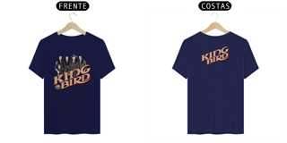 Nome do produto Camiseta Unisex Banda KING BIRD 