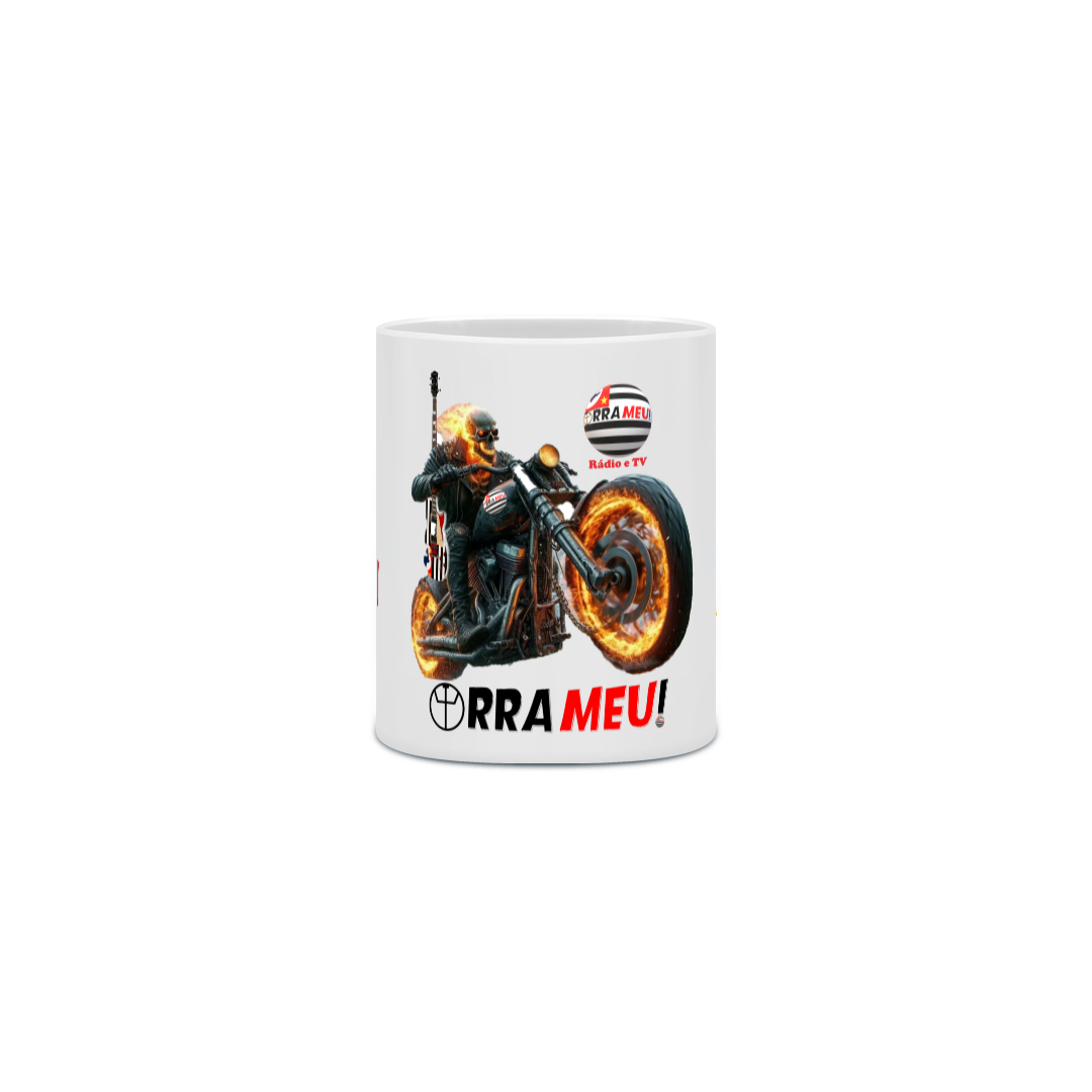 Nome do produto: Caneca ORRA MEU  - Motoqueiro 
