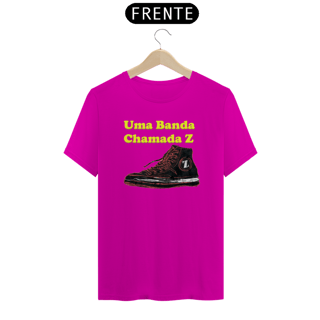 Nome do produto Camiseta Unisex  UMA BANDA CHAMADA Z