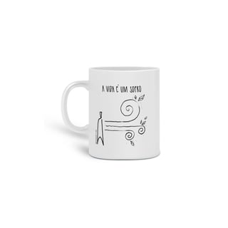 Nome do produto Caneca - A vida é um sopro