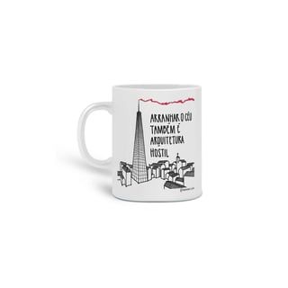 Nome do produto Caneca - Arquitetura hostil