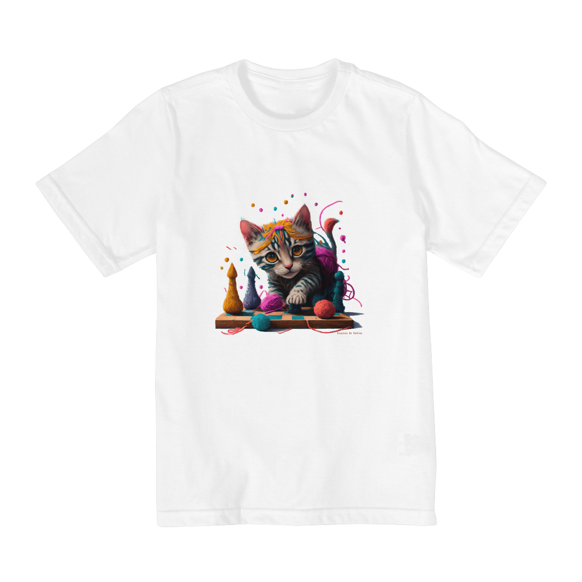 Nome do produto: Gato Colorido