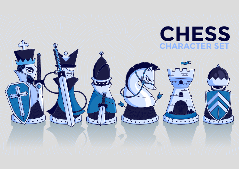 Nome do produto: Chess - Character Set