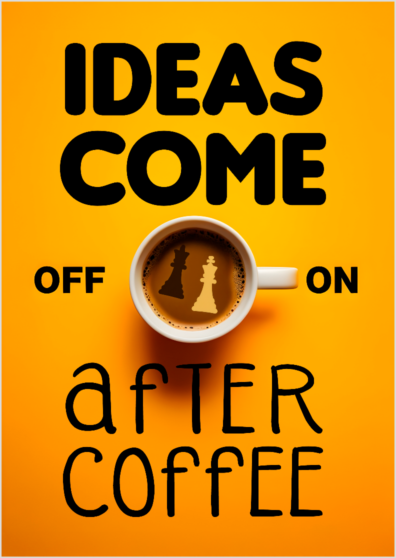 Nome do produto: Ideas Come, After Coffee
