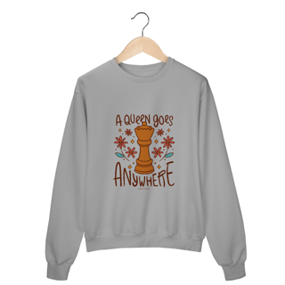 Nome do produtoA Queen Goes Anywhere