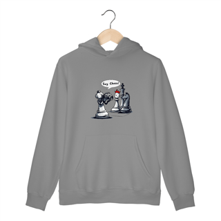 Nome do produtoSay Chess - Moletom Canguru