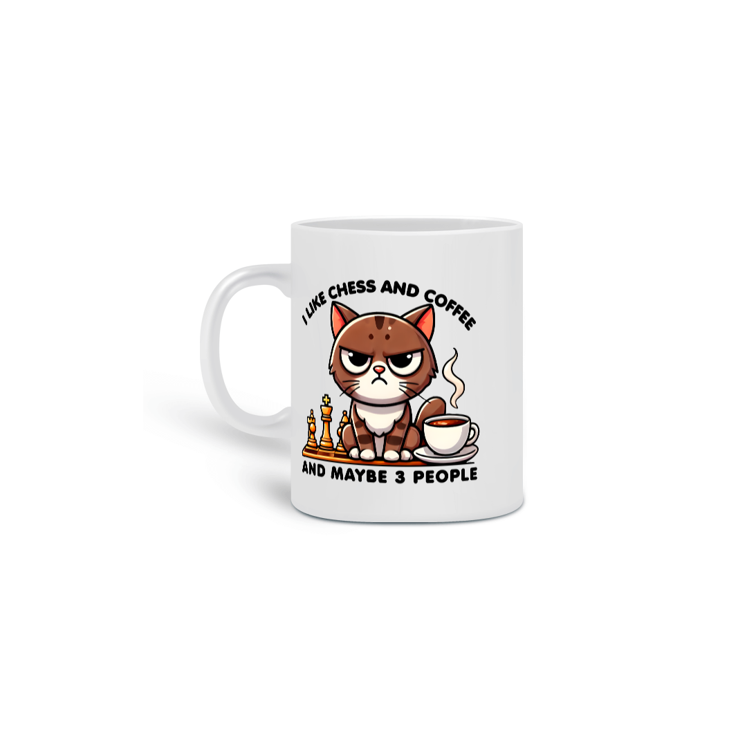 Nome do produto: I Like Chess and Coffee