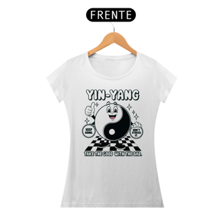 Nome do produto Camiseta Feminina Yin-Yang 