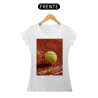 Nome do produto Camiseta Feminina Emotion Tenis