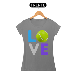 Nome do produto Camiseta Feminina LOVE - Design de Tênis | Confortável e Estilosa