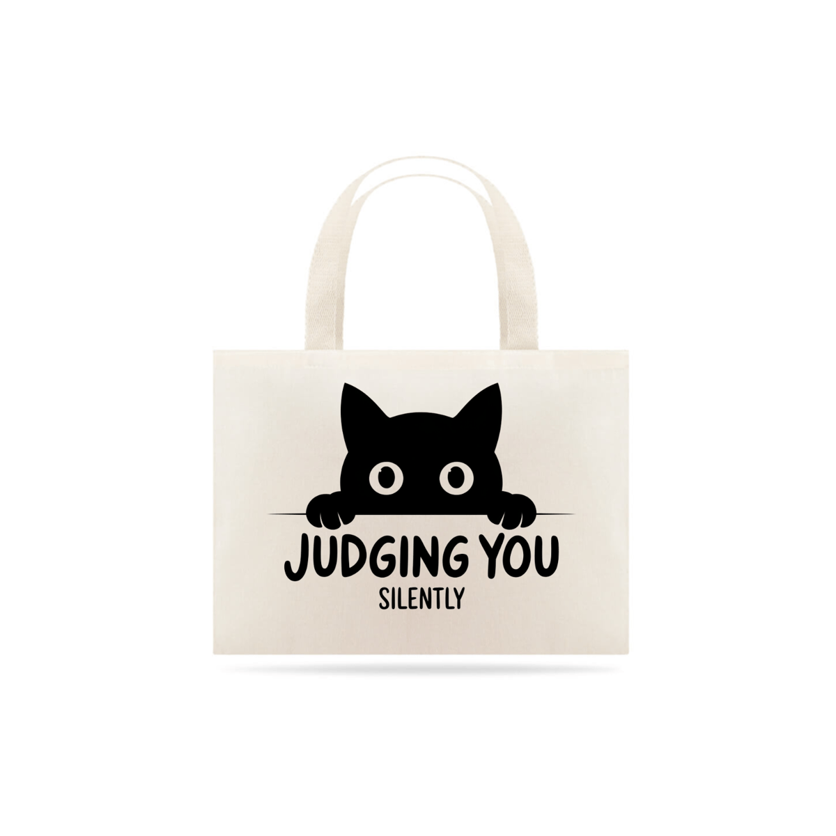 Nome do produto: Eco Bag Gato Judging you