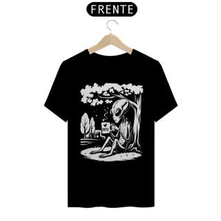 Nome do produto Camiseta Unissex Alien Cafe