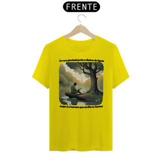 Nome do produto Camiseta Salmos 1 - Árvore plantada junto a ribeiros de águas