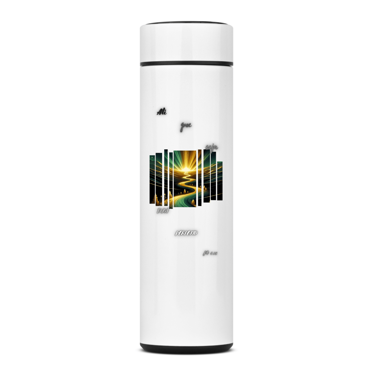 Nome do produto: Garrafa Térmica Até que seja dia Perfeito
