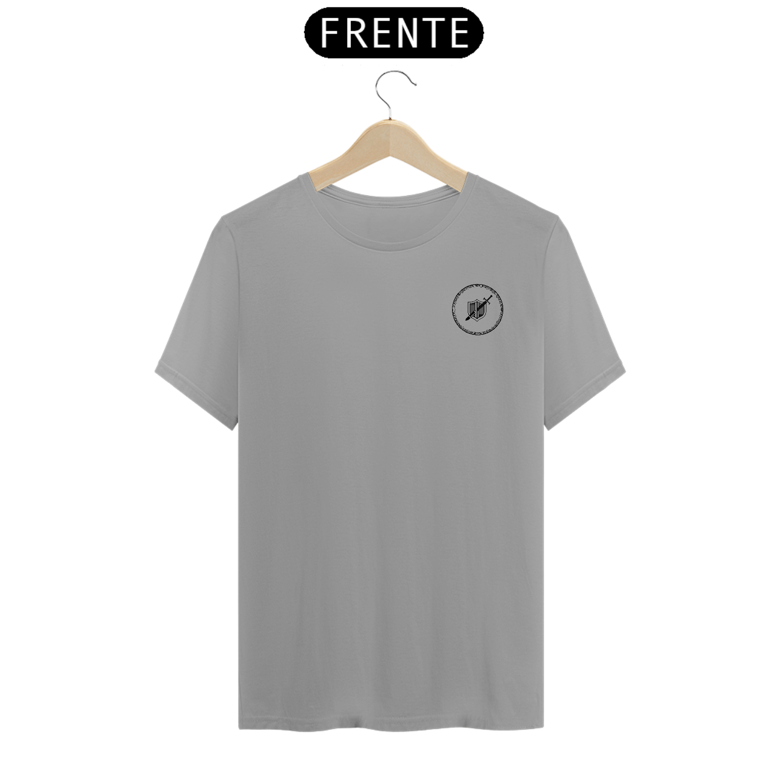 Camiseta Básica Discípulos da Verdade - Logo Preta