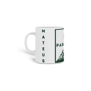 Nome do produto Caneca Fé para mover Montanhas - Letras Verdes