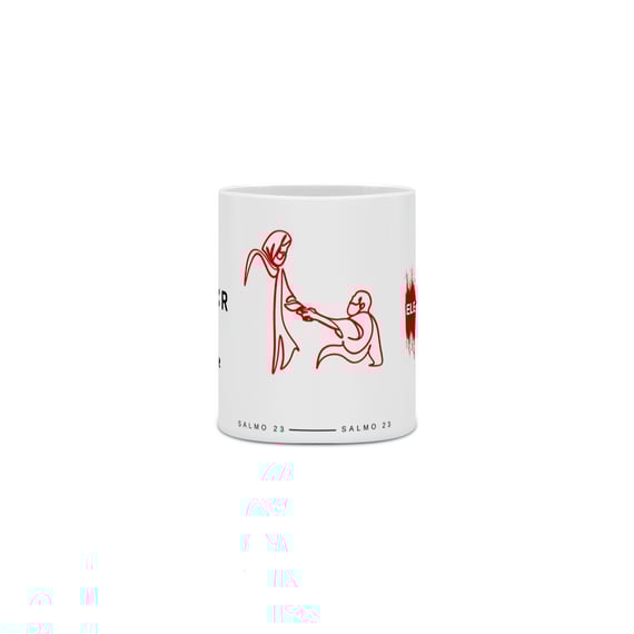 Caneca O Senhor é meu Pastor - Ele não me Faltará