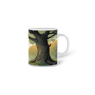 Nome do produto Caneca Salmos 1 - Árvore plantada junto a ribeiros de águas