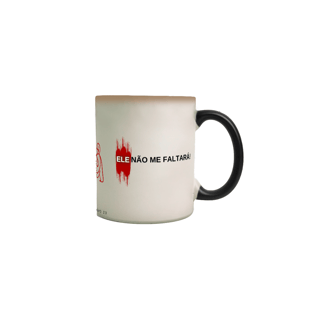 Nome do produto Caneca Mágica O Senhor é meu Pastor - Ele não me Faltará