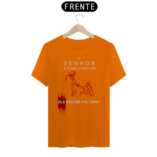 Nome do produto Camiseta O Senhor é meu Pastor - Ele não me Faltará - Letras Brancas