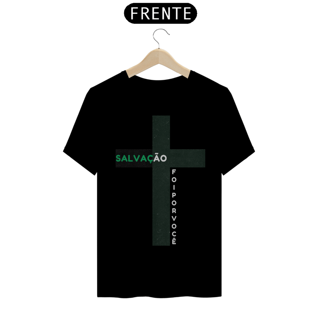 Nome do produto: Camiseta Salvação - Foi por Você