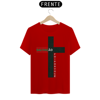 Nome do produto Camiseta Salvação - Foi por Você
