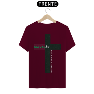 Nome do produto Camiseta Salvação - Foi por Você