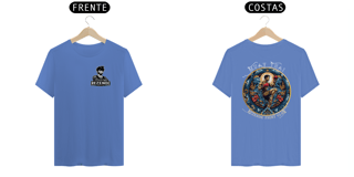 Nome do produto Blue Fighter (Tecido Estonado + Escrita Branca)