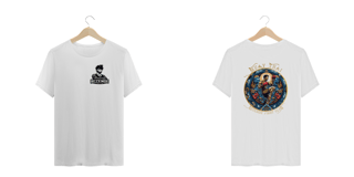 Nome do produto Blue Fighter (Plus size + Escrita Dourada)