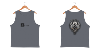 Nome do produto Shining Mind (Regata Sport Dry Masculina + Escrita preta)