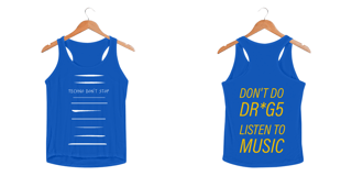 Nome do produto Techno Don't Stop - Don't do DR*G5 Listen do Music