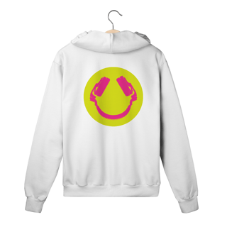 Nome do produto Head Smile  - DJU Skull - Moleton com Ziper