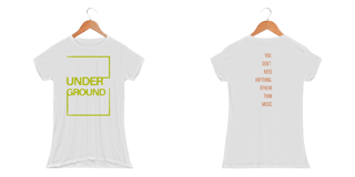 Nome do produto UNDERGROUND - DJU SKULL