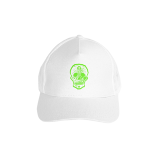 Nome do produto Boné - DJU Skull - Verde Neon