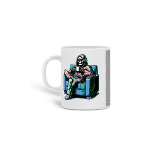 Nome do produto Caneca Psychedelic Obsession - DJU Skull