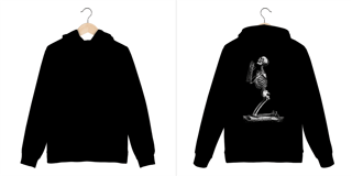 Nome do produto DJU Skull Pray Moleton