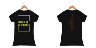 Nome do produto UNDERGROUND - DJU SKULL