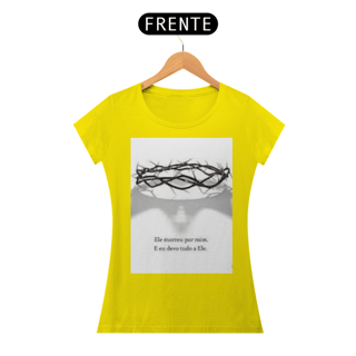 Nome do produto T-SHIRT JESUS CRISTO FEM