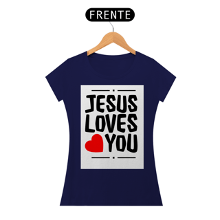 Nome do produto T-SHIRT JESUS CRISTO FEM