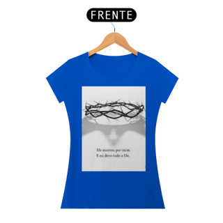 Nome do produto T-SHIRT JESUS CRISTO FEM