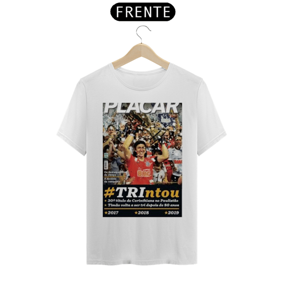 T-SHIRT CORINTHIANS 30X CAMP PAULISTA