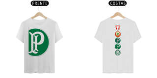 Nome do produto T-SHIRT PALMEIRAS ESCUDOS F/C