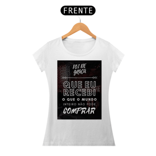 Nome do produto T-SHIRT JESUS CRISTO FEM
