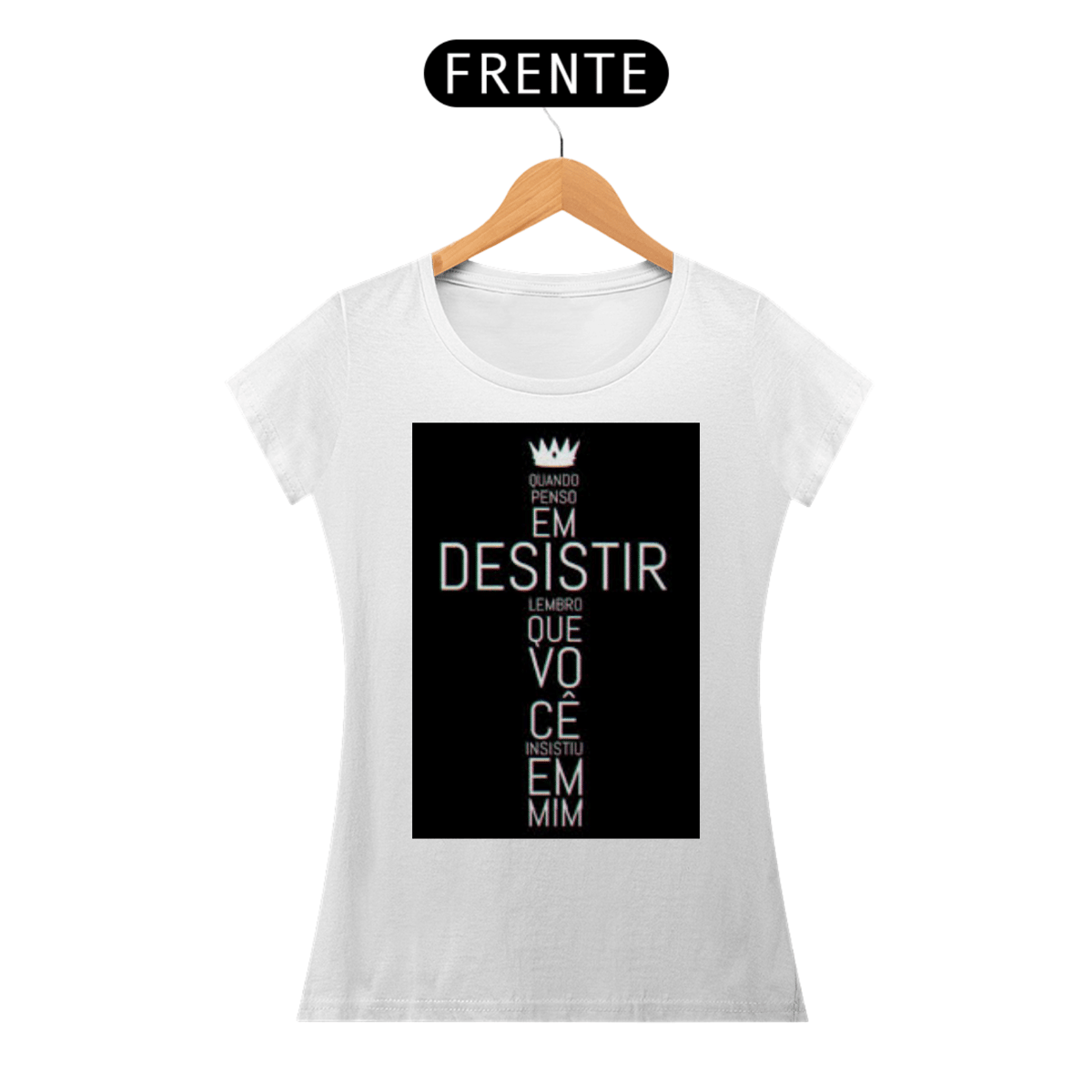 Nome do produto: T-SHIRT JESUS CRISTO FEM