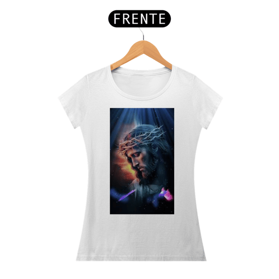 T-SHIRT JESUS CRISTO FEM