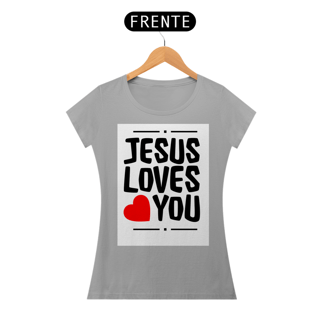 Nome do produto T-SHIRT JESUS CRISTO FEM